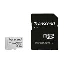 直送・代引不可トランセンドジャパン 512GB microSDXCカード w/adapter UHS-I U3 A1 300S TS512GUSD300S-A別...