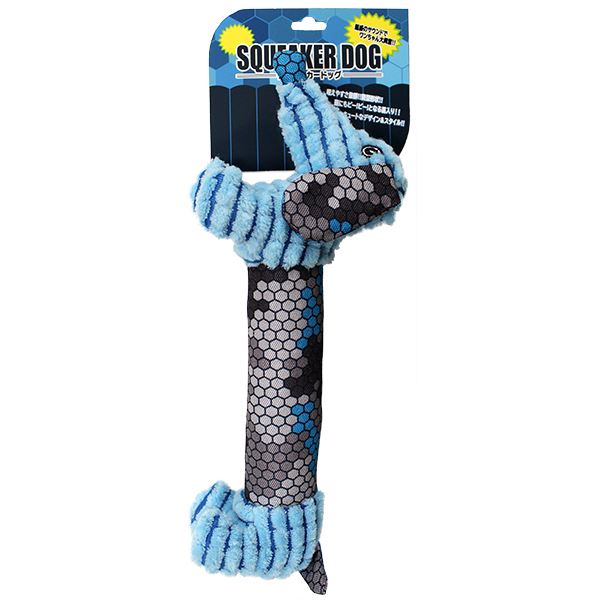 直送・代引不可 （まとめ）スクイーカードックS ブルー【×5セット】 (犬用玩具) 別商品の同時注文不可