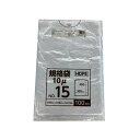 直送・代引不可 (まとめ) ポリ袋規格タイプ 15号 HDPE CFKT-HD-15 【×5セット】 別商品の同時注文不可