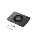 直送・代引不可 エレコム ノートPC用クーラー(静音・強冷タイプ) SX-CL21LBK 別商品の同時注文不可(2)