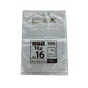 直送・代引不可 (まとめ) ポリ袋規格タイプ 16号 HDPE CFKT-HD-16 【×5セット】 別商品の同時注文不可