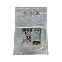 直送・代引不可 (まとめ) ポリ袋規格タイプ 18号 HDPE CFKT-HD-18 【×5セット】 別商品の同時注文不可