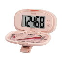 直送・代引不可 (まとめ) タニタ 歩数計 ピンク PD-645-PK 【×2セット】 別商品の同時注文不可