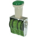直送・代引不可 (まとめ)サンビー 回転印 飛日付4号 TKA-TD4【×3セット】 別商品の同時注文不可