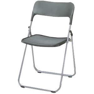 直送・代引不可　折りたたみイス No.420FP グレー　別商品の同時注文不可