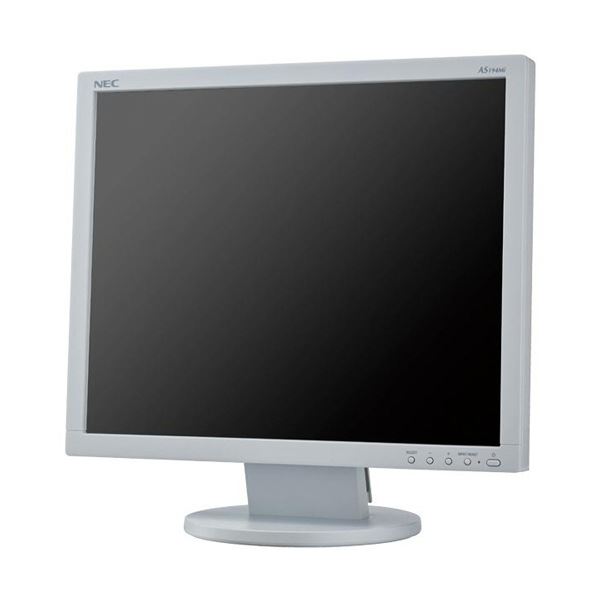 直送・代引不可 NEC 19型液晶ディスプレイ 白 LCD-AS194MI 1台 別商品の同時注文不可
