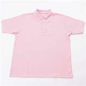 直送・代引不可ドライメッシュアクティブ半袖ポロシャツ ソフトピンク M別商品の同時注文不可