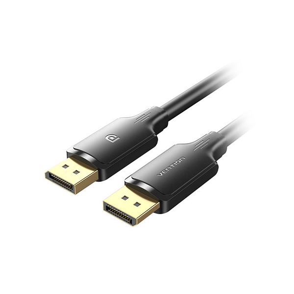 直送・代引不可 【3本セット】 VENTION DPケーブル Male to Male 4K対応 2m ブラック HA-0521X3 別商品の同時注文不可