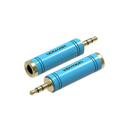 直送・代引不可 【5セット】 VENTION 6.5mm Female to 3.5mm Male アダプター ブルー VA-6739X5 別商品の同時注文不可 直送・代引不可 【5セット】 VENTION 6.5mm Female to 3.5mm Male アダプター ブルー VA-6739X5 別商品の同時注文不可