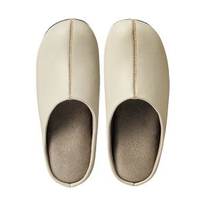直送・代引不可 (まとめ) 靴の製法で作ったスリッパ M ベージュ 1足 【×3セット】 別商品の同時注文不可