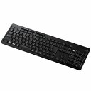 直送・代引不可 エレコム フルキーボード/Bluetooth/静音設計/抗菌/ブラック TK-FBM118SKBK 別商品の同時注文不可