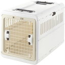直送・代引不可 【2個セット】リッチェル キャンピングキャリー 折りたたみ L アイボリー ペットキャリー 別商品の同時注文不可