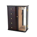 直送・代引不可 木製ジュエルケース 24×13 ×31cm 職人さがひとつひとつ丁寧につくった木製の収納ケース 日本製 B1156570 別商品の同時注文不可