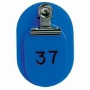 直送・代引不可 西敬 親子札/番号札 #7155 BO-1B 1〜50(50組) 青 別商品の同時注文不可