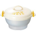 直送・代引不可 ゆで卵器 調理器具 約幅21.2×奥行17×厚さ13.3cm ゆでたまご7個用 電子レンジ使用 キッチンアシスト レンジでらくチン キッチン 別...