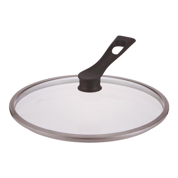 直送・代引不可 サーモス スタンド式ガラスフタ 28cm ブラック KLH-028 別商品の同時注文不可