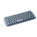 直送・代引不可 Digio2 無線 キーボード ラウンドキートップタイプ MK-03KBBL ブルー 別商品の同時注文不可
