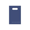 直送・代引不可 (まとめ) TANOSEEポリエチレン手提袋(小判抜き) LD SS ネイビー 1パック(50枚) 【×10セット】 別商品の同時注文不可