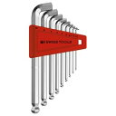 直送・代引不可 PB SWISS TOOLS 2212H-10 ショートヘッド六角棒レンチセット(パックナシ) 別商品の同時注文不可