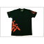 直送・代引不可戦国武将Tシャツ 【直江兼続 義】 Mサイズ 半袖 綿100% ブラック(黒) 〔Uネック おもしろ〕別商品の同時注文不可