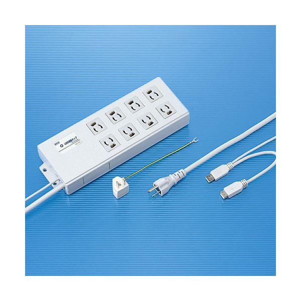 直送・代引不可 サンワサプライ USB連動タップ TAP-RE2UN 別商品の同時注文不可