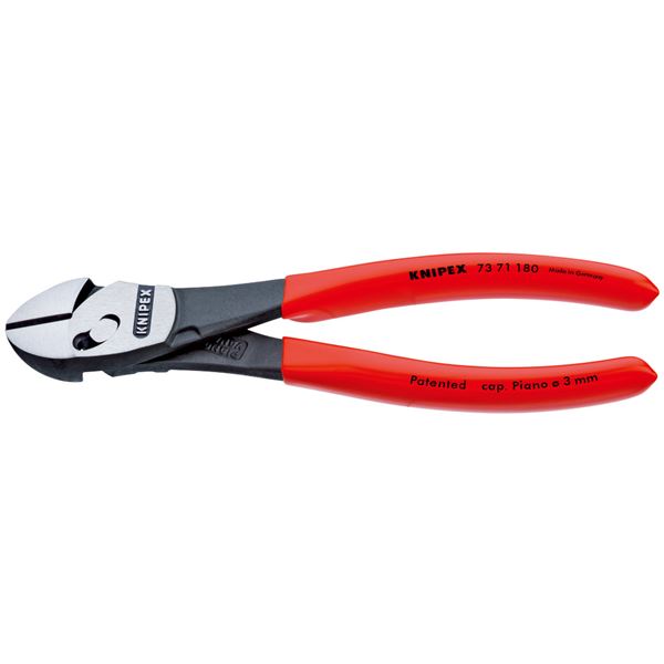 直送・代引不可 KNIPEX(クニペックス)7371-180 ツインフォースニッパー 別商品の同時注文不可