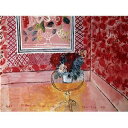 直送・代引不可 世界の名画シリーズ、プリハード複製画 ラウル・デュフィ作 「30歳、またはばら色の人生」(額縁付)【代引不可】 別商品の同時注文不可