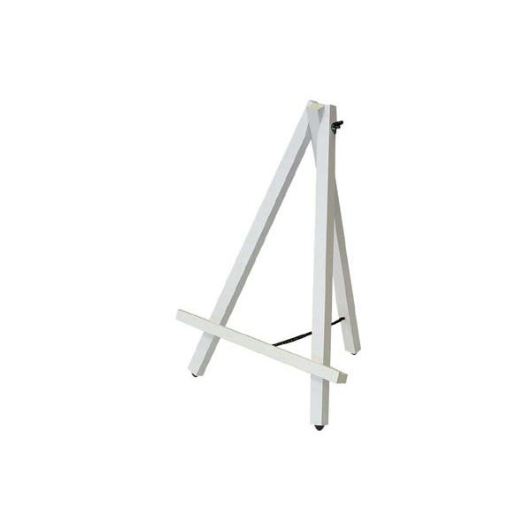 直送・代引不可(業務用セット) 木製イーゼル S EZ-001Wホワイト【×5セット】別商品の同時注文不可