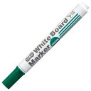 直送・代引不可(まとめ) TANOSEE ホワイトボードマーカー 中字丸芯 緑 1本 【×100セット】別商品の同時注文不可