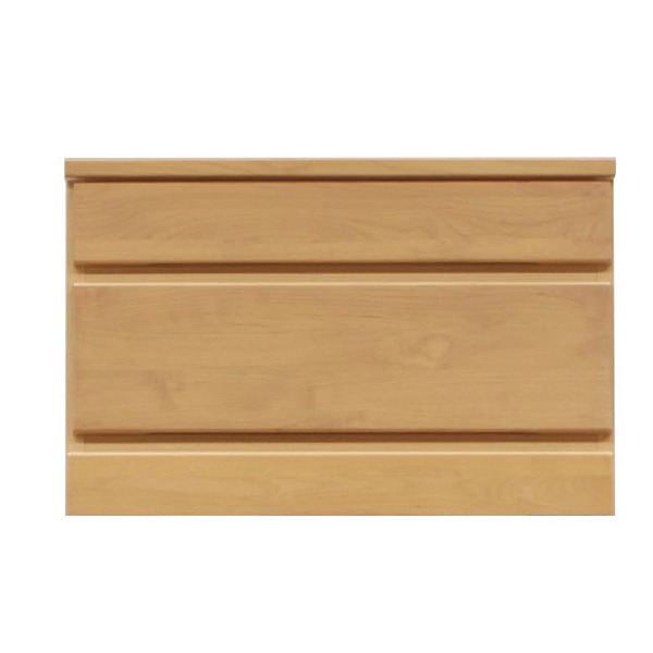 直送・代引不可 チェスト タンス 2段 約幅60cm ナチュラル 木製 日本製 ローチェスト ベッドルーム 寝室 リビング 完成品 開梱設置【代引不可】 別商品の同時注文不可