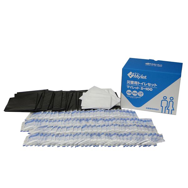 直送・代引不可災害用トイレセット まいにち マイレットS-100別商品の同時注文不可