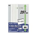 直送・代引不可 (まとめ) テージー カラーバーファイル297 A4判タテ型 CBY297-06 ホワイト 10冊入 【×3セット】 別商品の同時注文不可