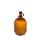 直送・代引不可 【柴田科学】ガロンびん 茶褐色 リビューレット用 3.8L 025160-221 別商品の同時注文不可