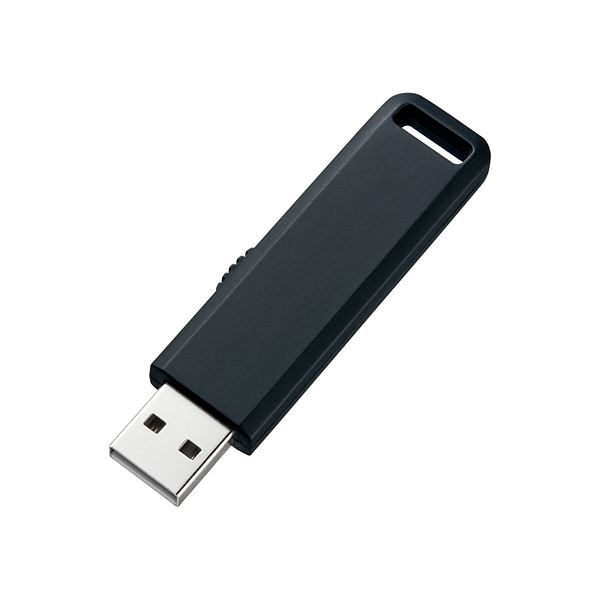 直送・代引不可 (まとめ)サンワサプライ USB2.0メモリ UFD-SL2GBKN【×2セット】 別商品の同時注文不可