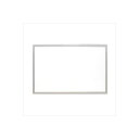 直送・代引不可 ナカバヤシ 薄型アルミホワイトボード W450×H300×D5mm WBA-U4530 別商品の同時注文不可