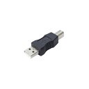 直送・代引不可 (まとめ)変換名人 変換プラグ USB A(オス)→USB B(オス) USBAA-BA【×20セット】 別商品の同時注文不可