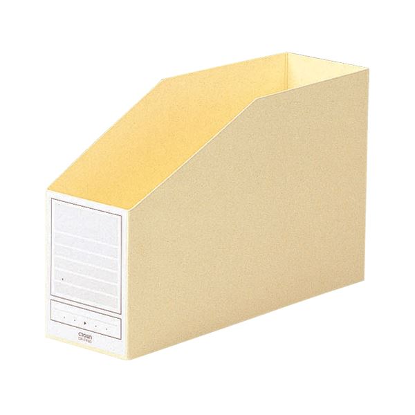 直送・代引不可 （まとめ） ファイリングボックス A4判ヨコ型 （収納幅99mm） CR-FR80-I 1個入 【×10セット】 別商品の同時注文不可(3)