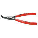 直送・代引不可 KNIPEX(クニペックス)4631-A02 軸用スナップリングプライヤー 45゜ 別商品の同時注文不可