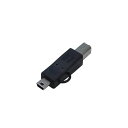 直送・代引不可 (まとめ)変換名人 変換プラグ USB B(オス)→miniUSB(オス) USBBA-M5A【×10セット】 別商品の同時注文不可