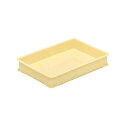 直送・代引不可 パンコンテナー/食品用コンテナー 【本体・蓋セット #80】 アイボリー 清掃簡単【代引不可】 別商品の同時注文不可