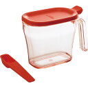 直送・代引不可 【42セット】 クックポット/調味料入れ 【スリム レッド】 7.5×14.4×10.5cm 『リベラリスタ』【代引不可】 別商品の同時注文不可
