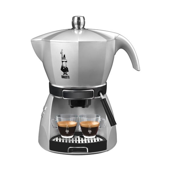 直送・代引不可　エスプレッソマシン【BIALETTI(ビアレッティ)/MOKISSIMA(モキッシマ)】SILVER(シルバー/銀) CF43-SV　別商品の同時注文不可