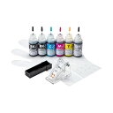 直送・代引不可 サンワサプライ 詰め替えインク BCI-380PGBK・381BK・C・M・Y・GY用 INK-C381S30S6 別商品の同時注文不可(2)