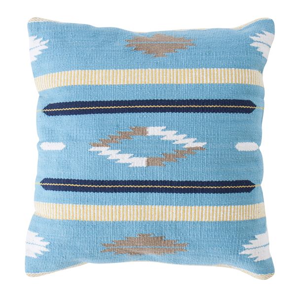 直送・代引不可 クッション 幅45×奥行45×高さ16cm TTC-340A インド製 コットン 綿 リビング ダイニング ソファー ベッドルーム 寝室 別商品の同時注文不可