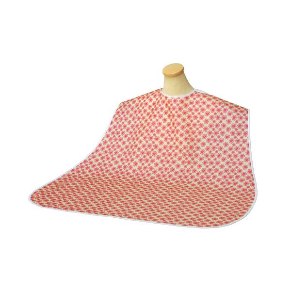 直送・代引不可 (まとめ)竹虎 食事用エプロン ソフラピレンエプロン パンジー (2)ピンク 2717 102271【×5セット】 別商品の同時注文不可