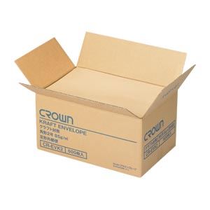 直送・代引不可 （まとめ） クラフト封筒 CR-EVK2 500枚入 【×2セット】 別商品の同時注文不可