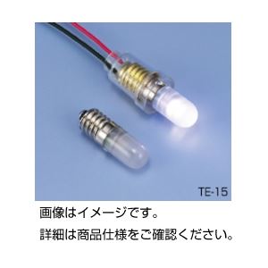 楽天測定器・工具のイーデンキ直送・代引不可　（まとめ）低電圧LEDランプ（豆球型）TE-15【×10セット】　別商品の同時注文不可