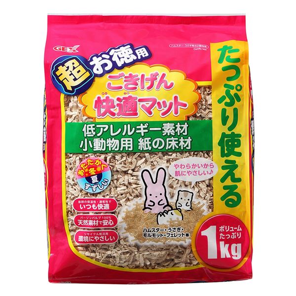 直送・代引不可　ジェックス ごきげん快適マット 超お徳用 1kg 【ペット用品】　別商品の同時注文不可