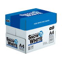 直送・代引不可 (まとめ) TANOSEE PPC用紙 SNOW WHITE 75 A4 1箱(2500枚:500枚×5冊) 【×10セット】 別商品の同時注文...