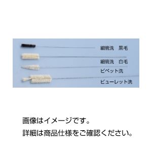 直送・代引不可　(まとめ)ブラシ 細管洗 黒毛人毛450×15×80 【×50セット】　別商品の同時注文不可